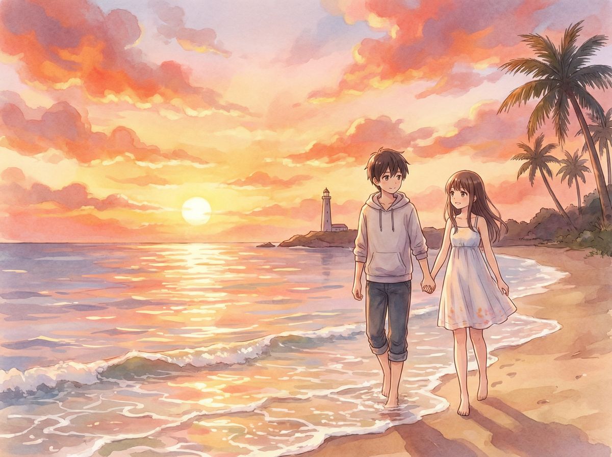 高清视频动漫-海边夕阳物语